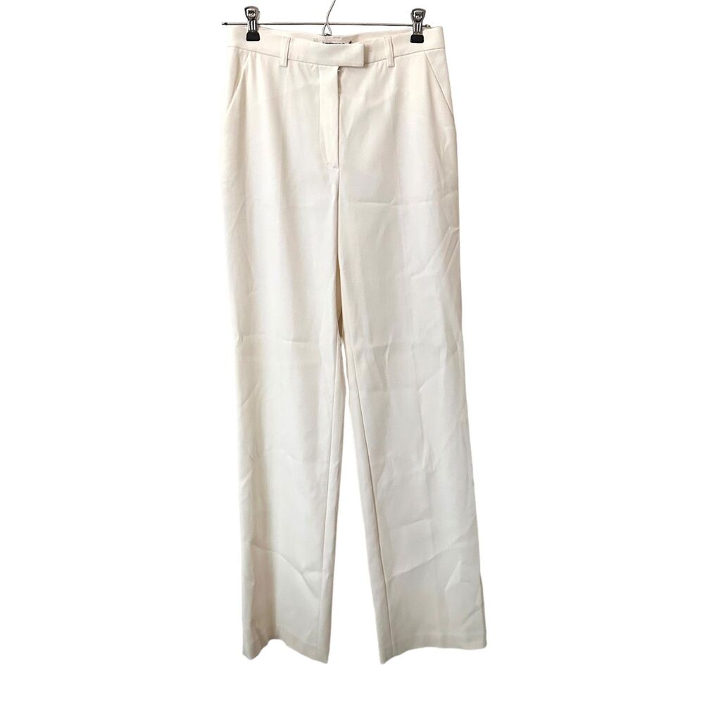 ICEBERG Straight Fit Trouser White Sz 42 (US M)